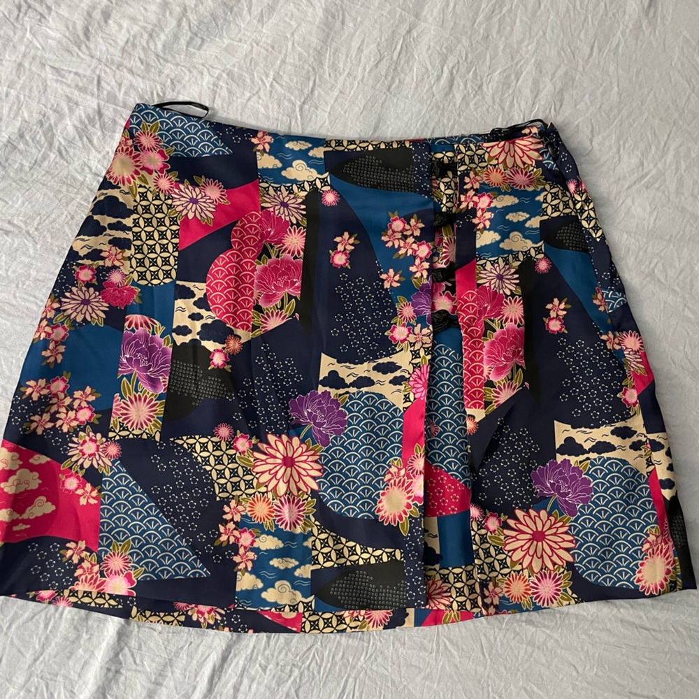 Zara Multicolor Floral Skirt